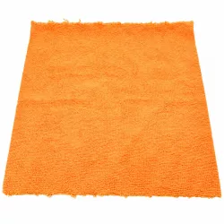 Berner mikroszálas törlőkendő narancssárga 30x30cm mosható autóápoláshoz
