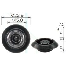 Univerzális Karosszéria padlófurat Gumidugó