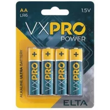 Alkáli elem AA LR6 1,5V Elta VXPRO (4 darabos bliszter)