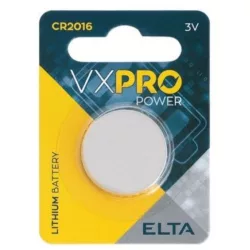 Lítium elem CR2016 3V Elta VXPRO (1 darabos bliszter)