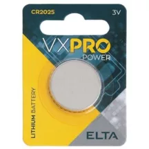 Lítium elem CR2025 3V Elta VXPRO (1 darabos bliszter)