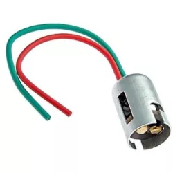 BAY15D izzó foglalat vezetékkel fém csatlakozóelem