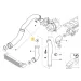 Turbócső BMW 3 E46 318D 320D  11617786865