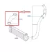 Intercooler cső Turbócső Ford Transit 1461334