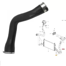 Opel Insignia Turbócső - Intercooler cső 1302275