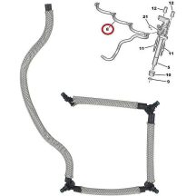   Citroen C4 C5 Jumpy Ford Focus Galaxy Mondeo Peugeot 307 407 Expert 2.0 Diesel Résolajcső 1708234