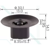   Renault Clio Symbol Dacia Sandero csomagtér belső burkolat patent 7703081056