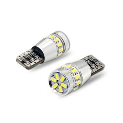 LED W5W T10 Fehér 1.8W Canbus Helyzetjelző Index Világítás 