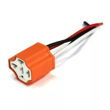 Relé foglalat vezetékkel 4-érintkezős