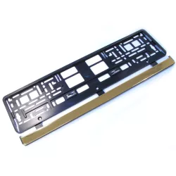 Rendszámtábla tartó keret Arany fóliás