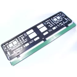 Rendszámtábla tartó keret Zöld fóliás