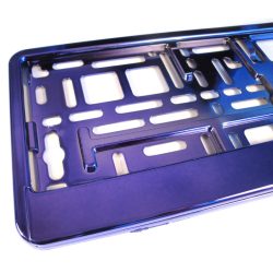 Rendszámtábla tartó keret Metál Lila