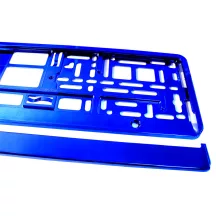 Rendszámtábla tartó keret Metál Sötét Kék