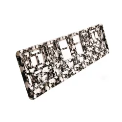 Rendszámtábla tartó keret mintás koponya