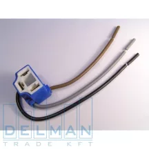 Izzó foglalat vezetékkel H4