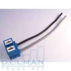 Izzó foglalat vezetékkel H7