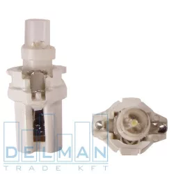 LED Műszerfal 12V B8,3D Fehér