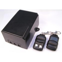 Vevőegység (Vevő-Adó) 230V AC be és kimenet Külső (Vízálló kivitelezés) 100m Univerzális 433,92Mhz