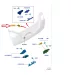 Ford Mondeo C-Max Fiesta Focus Csomagtér kapcsoló 4122748