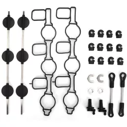 Audi A4 A6 A8 Q7 Vw Touareg Phaeton TDI 2004-2011 Szívócső modul javító készlet 059129711CK