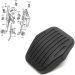 Ford Focus C-Max 2003-2012 Kuplungpedál gumi 1234292