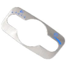   Ford Mondeo S-Max Fiesta 2011- Világítás Kapcsoló borítás Króm 6G9T13A024AF