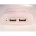 Hálózati dupla USB töltő 