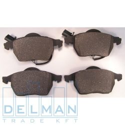 Fékbetét Audi A4 A6 Seat Exeo SuperB Vw Passat, Készlet első (23018 204) 4B0698151K Integrity 