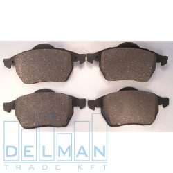 Fékbetét Audi A3 TT Leon Toledo Octavia Bora Golf Passat Vento New Beetle, Készlet első (20676 196) 3A0698151A Integrity 