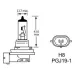 Jármű izzó H8 12V 35W PGJ19-1