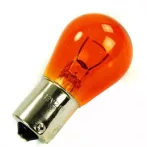 Jármű izzó 12V 21W BA15S Sárga