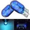 Izzó T10 12V 5W W2.1x9.5D Blue Light 