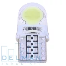 LED T10 Fehér Helyzetjelző,Index,Világítás 1W