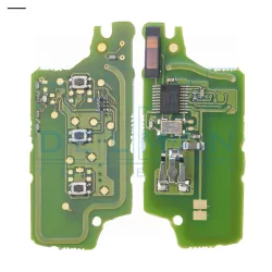 Peugeot Citroen Kulcsház elektronika 433Mhz 3 gombos
