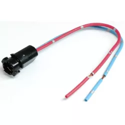 Izzó foglalat vezetékkel T5 W2x4,6d