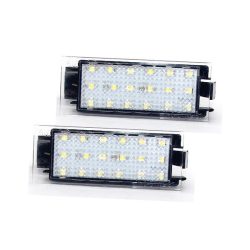 Renault Clio Megane Laguna Master Rendszámtábla világítás LED