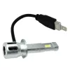 Autó LED izzó H1 Titánium 16W 6300K