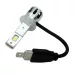 Autó LED izzó H1 Titánium 16W 6300K