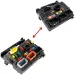 Peugeot 207 Motoráramköri vezérlőmodul biztosítéktábla 9659741880