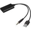 Univerzális 3.5mm AUX USB MP3 Telefon Bluetooth adapter