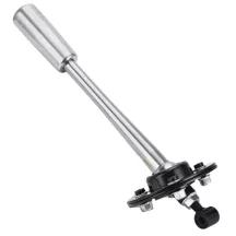   Bmw E30 E36 E46 E34 E39 Z3 Állítható Rövid Váltókar Ezüst (short shifter)