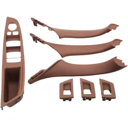 Bmw F10 F11 2009-2017 Belső Ajtókapaszkodó fogantyú boritás Fahéjbarna