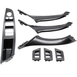 Bmw F10 F11 2009-2017 Belső Ajtókapaszkodó fogantyú boritás Carbon