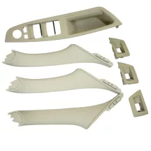   Bmw F10 F11 2009-2017 Belső Ajtókapaszkodó fogantyú boritás Osztriga-Csontfehér