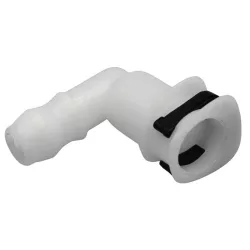 Fényszórómosó csatlakozó idom L-alakú