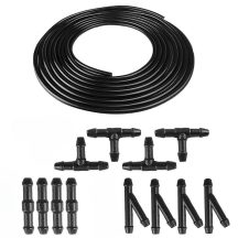 Univerzális szélvédőmosó cső készlet csatlakozókkal