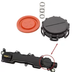 Citroen Peugeot Ford Volvo 1.6HDi/TDCi PCV membrán javítókészlet 9651815680