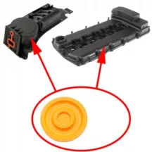   Audi Porsche Vw 3.2-3.6 V6 FSI PCV forgattyúház-szellőztető membrán szelep 03H103429H