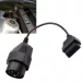 OBD2 diagnosztikai adapter BMW 20-pólusú kerek csatlakozóhoz