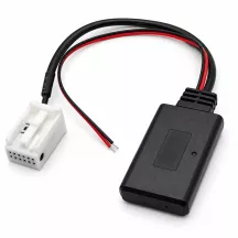   Peugeot 307 308 Citroen C2, C4 RD4 gyári rádióhoz Bluetooth 5.0 vezeték nélküli AUX audio adapter